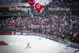 20.03.2016, Planica, Slovenia (SLO): Michael Hayboeck (AUT) - FIS world cup ski flying, individual HS225, Planica (SLO). www.nordicfocus.com. © Modica/NordicFocus. Every downloaded picture is fee-liable.