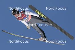 19.03.2016, Planica, Slovenia (SLO): Michael Glasder (USA) - FIS world cup ski flying, team HS225, Planica (SLO). www.nordicfocus.com. © Modica/NordicFocus. Every downloaded picture is fee-liable.