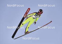 04.02.2016, Oslo, Norway (NOR): Taylor Henrich (CAN) - FIS world cup ski jumping ladies, individual HS134, Oslo (NOR). www.nordicfocus.com. © Felgenhauer/NordicFocus. Every downloaded picture is fee-liable.