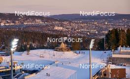 04.02.2016, Oslo, Norway (NOR): beautiful view over Oslo   - FIS world cup ski jumping ladies, individual HS134, Oslo (NOR). www.nordicfocus.com. © Felgenhauer/NordicFocus. Every downloaded picture is fee-liable.