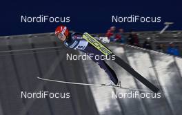 04.02.2016, Oslo, Norway (NOR): Carina Vogt (GER) - FIS world cup ski jumping ladies, individual HS134, Oslo (NOR). www.nordicfocus.com. © Felgenhauer/NordicFocus. Every downloaded picture is fee-liable.
