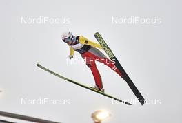 19.02.2016, Lahti, Finland (FIN): Irina Avvakumova (RUS) - FIS world cup ski jumping ladies, individual HS100, Lahti (FIN). www.nordicfocus.com. © Felgenhauer/NordicFocus. Every downloaded picture is fee-liable.
