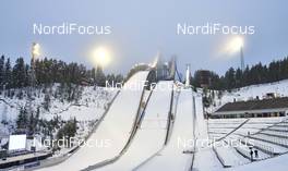 19.02.2016, Lahti, Finland (FIN): Lahti ski jumping hills in the morning  - FIS world cup ski jumping ladies, individual HS100, Lahti (FIN). www.nordicfocus.com. © Felgenhauer/NordicFocus. Every downloaded picture is fee-liable.