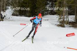 07.02.2016, Seefeld, Austria (AUT): Oskar Kardin (SWE) - Visma Ski Classics Kaiser Maximilian Lauf, Seefeld (AUT). www.nordicfocus.com. © Rauschendorfer/NordicFocus. Every downloaded picture is fee-liable.