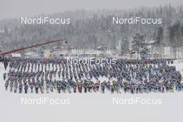 06.03.2016, Mora, Sweden (SWE): Start of the race - Ski Classics and FIS Marathon Cup Vasaloppet, Mora (SWE). www.nordicfocus.com. © Rauschendorfer/NordicFocus. Every downloaded picture is fee-liable.