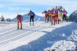 03.12.2016, Livigno, Italy (ITA): Leaders of the mens race  - Ski Classics La Sgambeda, Livigno (ITA). www.nordicfocus.com. © Rauschendorfer/NordicFocus. Every downloaded picture is fee-liable.
