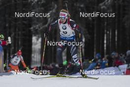 06.01.2017, Oberhof, Germany (GER): Federica Sanfilippo (ITA) -  IBU world cup biathlon, sprint women, Oberhof (GER). www.nordicfocus.com. © Manzoni/NordicFocus. Every downloaded picture is fee-liable.