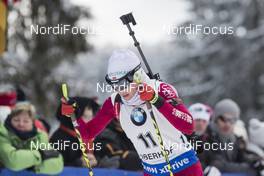 06.01.2017, Oberhof, Germany (GER): Darya Yurkevich (BLR) -  IBU world cup biathlon, sprint women, Oberhof (GER). www.nordicfocus.com. © Manzoni/NordicFocus. Every downloaded picture is fee-liable.