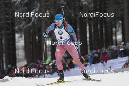 06.01.2017, Oberhof, Germany (GER): Olga Podchufarova (RUS) -  IBU world cup biathlon, sprint women, Oberhof (GER). www.nordicfocus.com. © Manzoni/NordicFocus. Every downloaded picture is fee-liable.