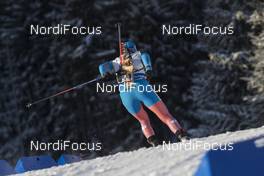 06.01.2017, Oberhof, Germany (GER): Irina Uslugina (RUS) -  IBU world cup biathlon, sprint women, Oberhof (GER). www.nordicfocus.com. © Manzoni/NordicFocus. Every downloaded picture is fee-liable.