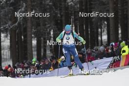 06.01.2017, Oberhof, Germany (GER): Galina Vishnevskaya (KAZ) -  IBU world cup biathlon, sprint women, Oberhof (GER). www.nordicfocus.com. © Manzoni/NordicFocus. Every downloaded picture is fee-liable.