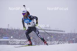 15.01.2017, Ruhpolding, Germany (GER): Thomas Bormolini (ITA) -  IBU world cup biathlon, pursuit men, Ruhpolding (GER). www.nordicfocus.com. © Manzoni/NordicFocus. Every downloaded picture is fee-liable.