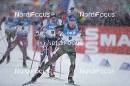 15.01.2017, Ruhpolding, Germany (GER): Simon Schempp (GER) -  IBU world cup biathlon, pursuit men, Ruhpolding (GER). www.nordicfocus.com. © Manzoni/NordicFocus. Every downloaded picture is fee-liable.
