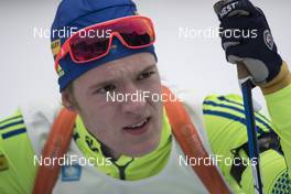 11.01.2017, Ruhpolding, Germany (GER): Sebastian Samuelsson (SWE) -  IBU world cup biathlon, relay men, Ruhpolding (GER). www.nordicfocus.com. © Manzoni/NordicFocus. Every downloaded picture is fee-liable.