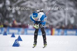 11.01.2017, Ruhpolding, Germany (GER): Rene Zahkna (EST), Rene Zahkna (EST) -  IBU world cup biathlon, relay men, Ruhpolding (GER). www.nordicfocus.com. © Manzoni/NordicFocus. Every downloaded picture is fee-liable.
