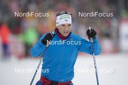 12.01.2017, Ruhpolding, Germany (GER): Anais Bescond (FRA) -  IBU world cup biathlon, relay women, Ruhpolding (GER). www.nordicfocus.com. © Manzoni/NordicFocus. Every downloaded picture is fee-liable.