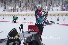10.01.2017, Ruhpolding, Germany (GER): Anais Bescond (FRA) -  IBU world cup biathlon, training, Ruhpolding (GER). www.nordicfocus.com. © Manzoni/NordicFocus. Every downloaded picture is fee-liable.