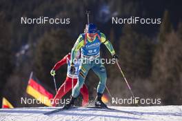 20.01.2017, Antholz, Italy (ITA): Jesper Nelin (SWE) -  IBU world cup biathlon, individual men, Antholz (ITA). www.nordicfocus.com. © Manzoni/NordicFocus. Every downloaded picture is fee-liable.