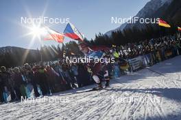 20.01.2017, Antholz, Italy (ITA): Scott Gow (CAN) -  IBU world cup biathlon, individual men, Antholz (ITA). www.nordicfocus.com. © Manzoni/NordicFocus. Every downloaded picture is fee-liable.