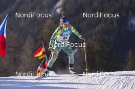 19.01.2017, Antholz, Italy (ITA): Anna Magnusson (SWE) -  IBU world cup biathlon, individual women, Antholz (ITA). www.nordicfocus.com. © Manzoni/NordicFocus. Every downloaded picture is fee-liable.