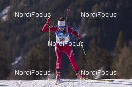 19.01.2017, Antholz, Italy (ITA): Iryna Kryuko (BLR) -  IBU world cup biathlon, individual women, Antholz (ITA). www.nordicfocus.com. © Manzoni/NordicFocus. Every downloaded picture is fee-liable.