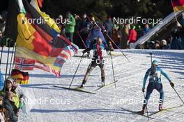 19.01.2017, Antholz, Italy (ITA): Tatjana Akimova (RUS), Maren Hammerschmidt (GER), (l-r) -  IBU world cup biathlon, individual women, Antholz (ITA). www.nordicfocus.com. © Manzoni/NordicFocus. Every downloaded picture is fee-liable.