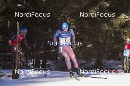 22.01.2017, Antholz, Italy (ITA): Simon Schempp (GER), Anton Shipulin (RUS), (l-r) -  IBU world cup biathlon, mass men, Antholz (ITA). www.nordicfocus.com. © Manzoni/NordicFocus. Every downloaded picture is fee-liable.