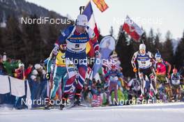 22.01.2017, Antholz, Italy (ITA): Emil Hegle Svendsen (NOR) -  IBU world cup biathlon, mass men, Antholz (ITA). www.nordicfocus.com. © Manzoni/NordicFocus. Every downloaded picture is fee-liable.