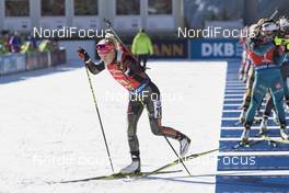 21.01.2017, Antholz, Italy (ITA): Maren Hammerschmidt (GER) -  IBU world cup biathlon, mass women, Antholz (ITA). www.nordicfocus.com. © Manzoni/NordicFocus. Every downloaded picture is fee-liable.