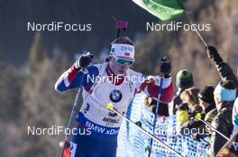21.01.2017, Antholz, Italy (ITA): Johannes Thingnes Boe (NOR) -  IBU world cup biathlon, relay men, Antholz (ITA). www.nordicfocus.com. © Manzoni/NordicFocus. Every downloaded picture is fee-liable.
