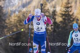 21.01.2017, Antholz, Italy (ITA): Henrik L'abee-Lund (NOR) -  IBU world cup biathlon, relay men, Antholz (ITA). www.nordicfocus.com. © Manzoni/NordicFocus. Every downloaded picture is fee-liable.