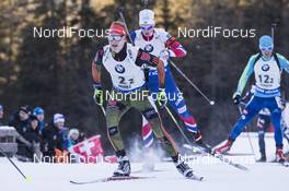 21.01.2017, Antholz, Italy (ITA): Benedikt Doll (GER) -  IBU world cup biathlon, relay men, Antholz (ITA). www.nordicfocus.com. © Manzoni/NordicFocus. Every downloaded picture is fee-liable.