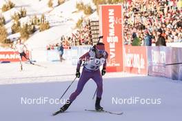 21.01.2017, Antholz, Italy (ITA): Sean Doherty (USA) -  IBU world cup biathlon, relay men, Antholz (ITA). www.nordicfocus.com. © Manzoni/NordicFocus. Every downloaded picture is fee-liable.