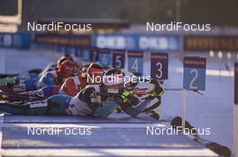 21.01.2017, Antholz, Italy (ITA): Quentin Fillon Maillet (FRA) -  IBU world cup biathlon, relay men, Antholz (ITA). www.nordicfocus.com. © Manzoni/NordicFocus. Every downloaded picture is fee-liable.