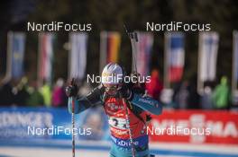 22.01.2017, Antholz, Italy (ITA): Marie Dorin Habert (FRA) -  IBU world cup biathlon, relay women, Antholz (ITA). www.nordicfocus.com. © Manzoni/NordicFocus. Every downloaded picture is fee-liable.