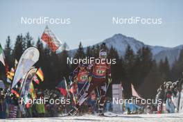 22.01.2017, Antholz, Italy (ITA): Julia Ransom (CAN) -  IBU world cup biathlon, relay women, Antholz (ITA). www.nordicfocus.com. © Manzoni/NordicFocus. Every downloaded picture is fee-liable.