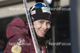 22.01.2017, Antholz, Italy (ITA): Anais Bescond (FRA) -  IBU world cup biathlon, relay women, Antholz (ITA). www.nordicfocus.com. © Manzoni/NordicFocus. Every downloaded picture is fee-liable.