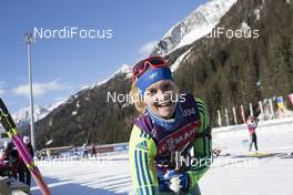 18.01.2017, Antholz, Italy (ITA): Mona Brorsson (SWE) -  IBU world cup biathlon, training, Antholz (ITA). www.nordicfocus.com. © Manzoni/NordicFocus. Every downloaded picture is fee-liable.