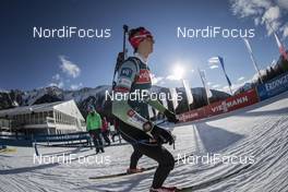 18.01.2017, Antholz, Italy (ITA): Miha Dovzan (SLO) -  IBU world cup biathlon, training, Antholz (ITA). www.nordicfocus.com. © Manzoni/NordicFocus. Every downloaded picture is fee-liable.