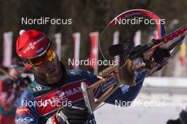 18.01.2017, Antholz, Italy (ITA): Michal Slesingr (CZE) -  IBU world cup biathlon, training, Antholz (ITA). www.nordicfocus.com. © Manzoni/NordicFocus. Every downloaded picture is fee-liable.