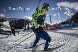 18.01.2017, Antholz, Italy (ITA): Jesper Nelin (SWE) -  IBU world cup biathlon, training, Antholz (ITA). www.nordicfocus.com. © Manzoni/NordicFocus. Every downloaded picture is fee-liable.