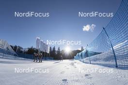18.01.2017, Antholz, Italy (ITA): Event Feature: Undefined athletes and technicians compete on the track -  IBU world cup biathlon, training, Antholz (ITA). www.nordicfocus.com. © Manzoni/NordicFocus. Every downloaded picture is fee-liable.