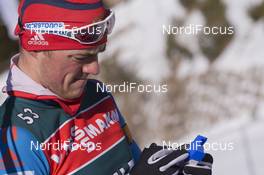 18.01.2017, Antholz, Italy (ITA): Anton Babikov (RUS) -  IBU world cup biathlon, training, Antholz (ITA). www.nordicfocus.com. © Manzoni/NordicFocus. Every downloaded picture is fee-liable.