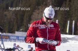 18.01.2017, Antholz, Italy (ITA): Emil Hegle Svendsen (NOR) -  IBU world cup biathlon, training, Antholz (ITA). www.nordicfocus.com. © Manzoni/NordicFocus. Every downloaded picture is fee-liable.