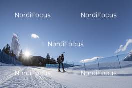 18.01.2017, Antholz, Italy (ITA): Aita Gasparin (SUI) -  IBU world cup biathlon, training, Antholz (ITA). www.nordicfocus.com. © Manzoni/NordicFocus. Every downloaded picture is fee-liable.
