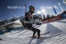 18.01.2017, Antholz, Italy (ITA): Benjamin Weger (SUI) -  IBU world cup biathlon, training, Antholz (ITA). www.nordicfocus.com. © Manzoni/NordicFocus. Every downloaded picture is fee-liable.