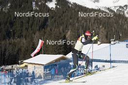 18.01.2017, Antholz, Italy (ITA): Alfred Eder (AUT)  -  IBU world cup biathlon, training, Antholz (ITA). www.nordicfocus.com. © Manzoni/NordicFocus. Every downloaded picture is fee-liable.
