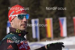 18.01.2017, Antholz, Italy (ITA): Arnd Peiffer (GER) -  IBU world cup biathlon, training, Antholz (ITA). www.nordicfocus.com. © Manzoni/NordicFocus. Every downloaded picture is fee-liable.