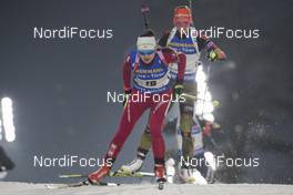 04.03.2017, Pyeong Chang, Korea (KOR): Iryna Kryuko (BLR) -  IBU world cup biathlon, pursuit women, Pyeong Chang (KOR). www.nordicfocus.com. © Manzoni/NordicFocus. Every downloaded picture is fee-liable.