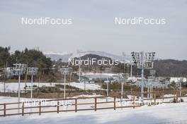 03.03.2017, Pyeong Chang, Korea (KOR): Event Feature: Overview over the Alpensia Sport Park -  IBU world cup biathlon, photosafari through the Alpensia Venues and Resorts, Pyeong Chang (KOR). www.nordicfocus.com. © Manzoni/NordicFocus. Every downloaded picture is fee-liable.